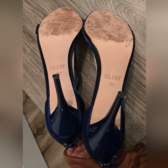 T-strap, jeweled Glint heels - Picture 4 of 4